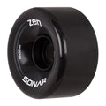 Sonar Zen Roller Skate Wheels 62mm 85a - Black (4 Pack) - X747X