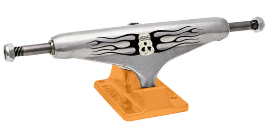 Independent Trucks 149mm Stage 11 Elijah Berle Skull Standard - Silver/Orange (Set of 2)