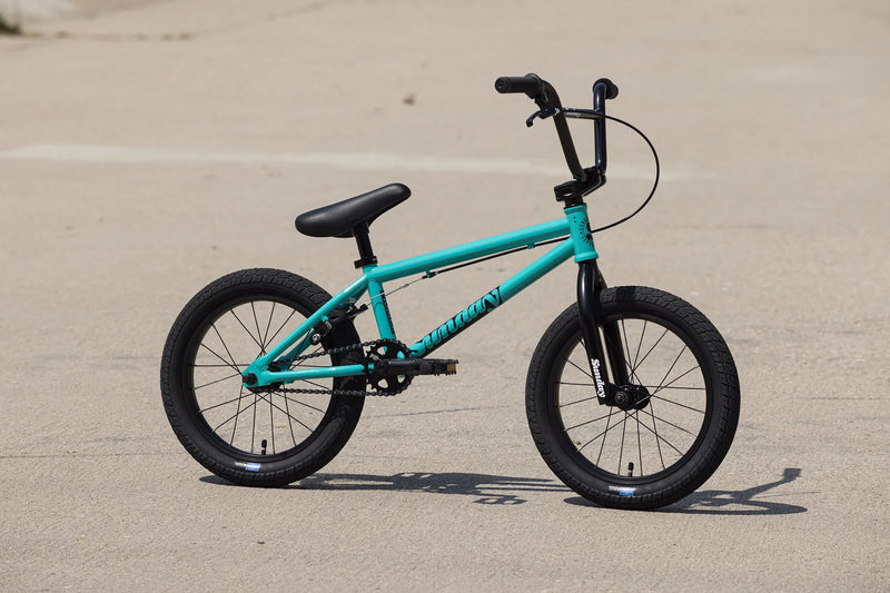 Sunday Primer 16″ Complete BMX Bike - Gloss Turquoise - X747X
