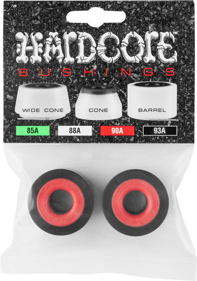 Hardcore Bushings Barrel Bushing 93a - Black/Red (Set) - X747X