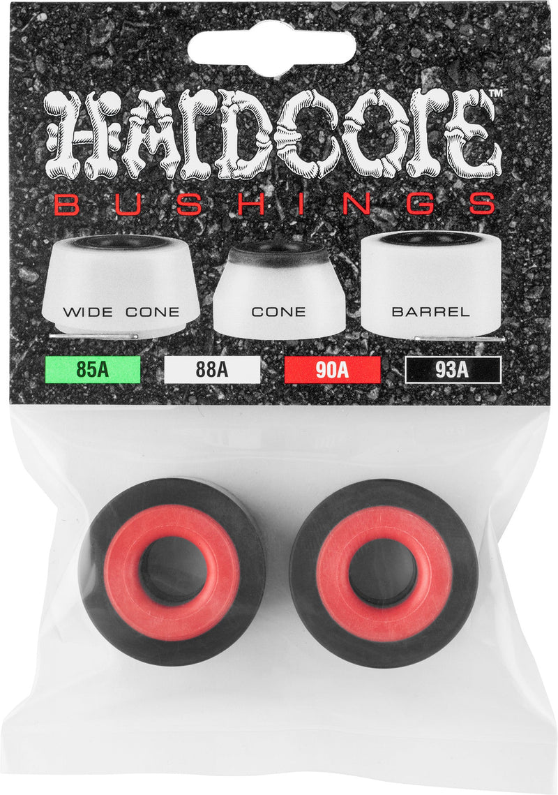 Hardcore Bushings Barrel Bushing 93a - Black/Red (Set) - X747X
