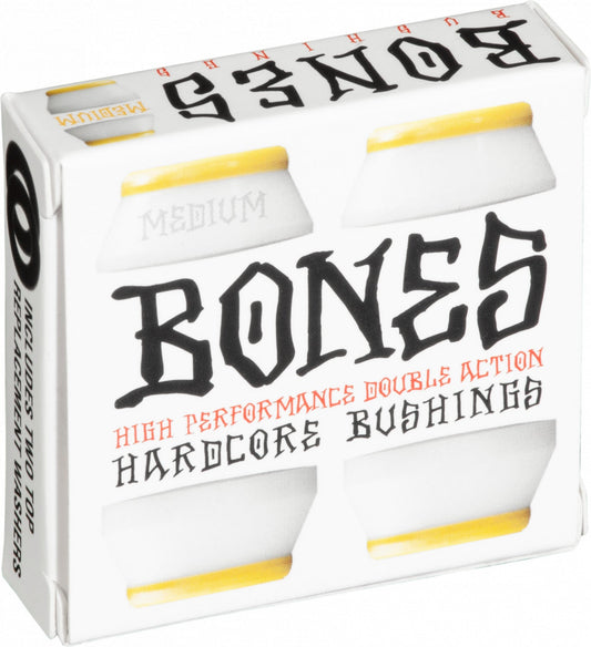 BONES WHEELS Bushing Medium #3 White Pack (set of 2)