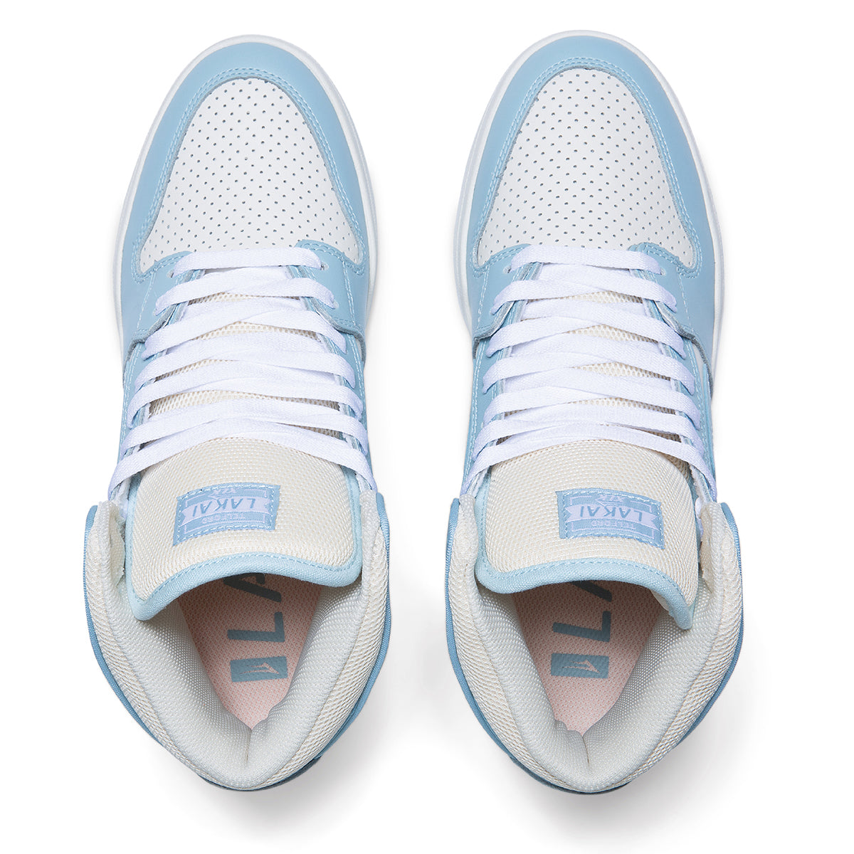 Lakai Shoes Telford - Light Blue/Cream Leather