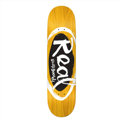 Real Team Oval By Natas Skateboard Deck - 8.06″ - X747X