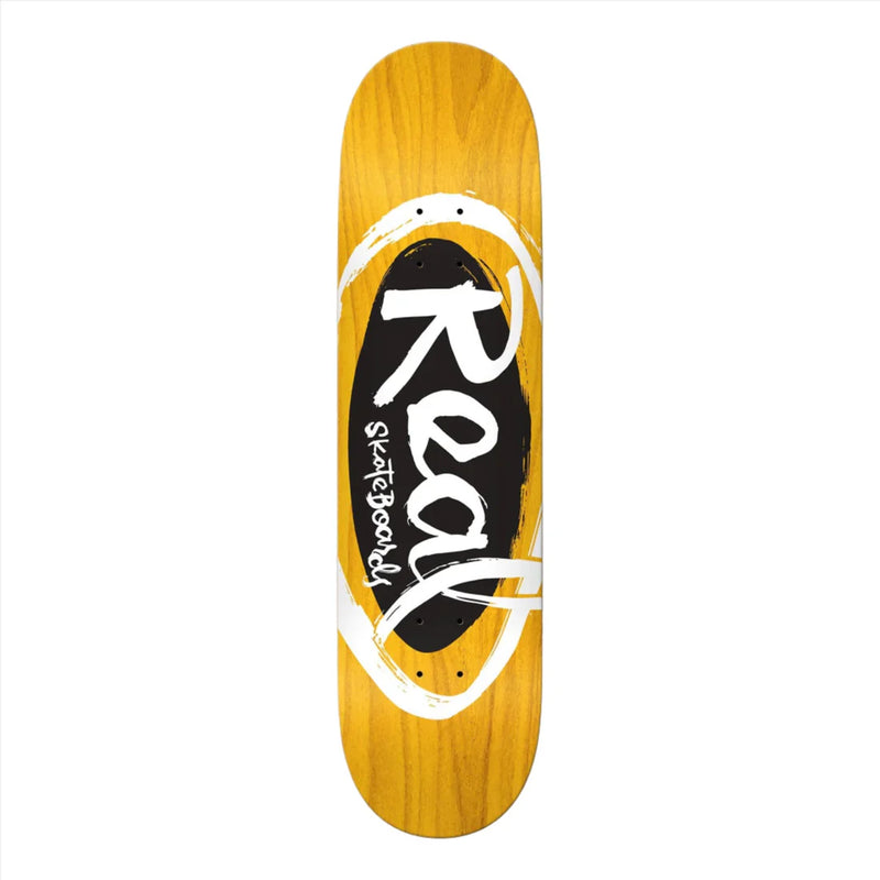 Real Team Oval By Natas Skateboard Deck - 8.06″ - X747X