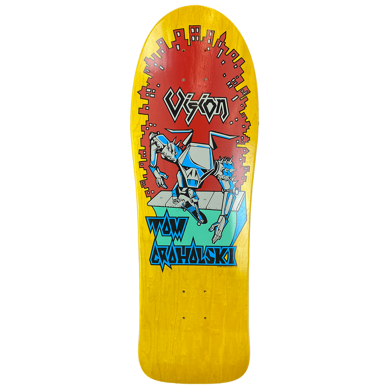 Vision Groholski Robot 9.5" Skateboard Deck - X747X