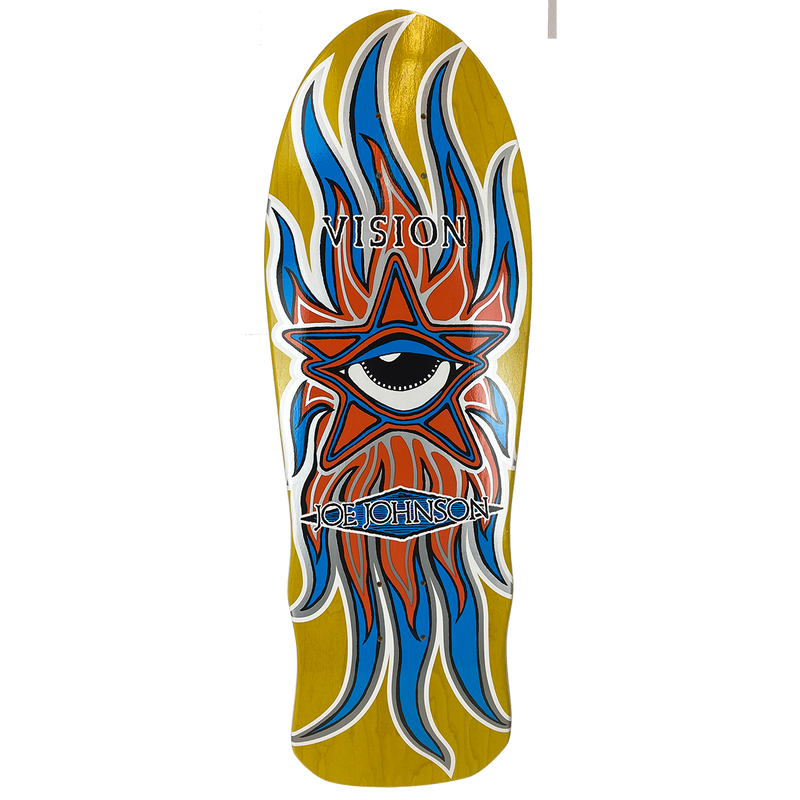 Vision Joe Johnson Star Eye 10.25" Skateboard Deck - X747X