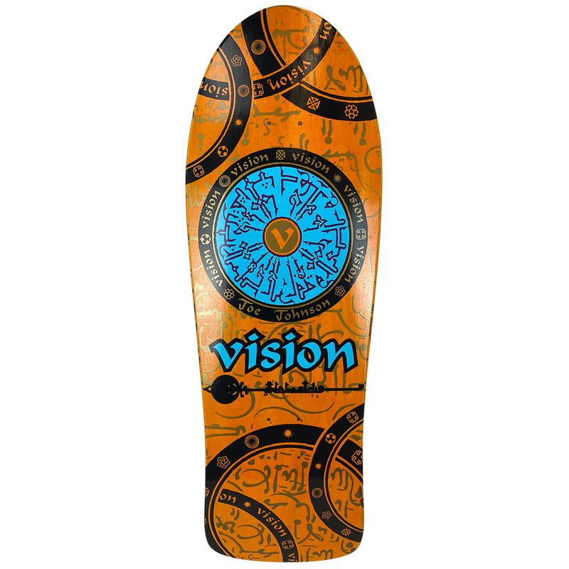 Vision Joe Johnson Hieroglyphics 10.25" Skateboard Deck - X747X