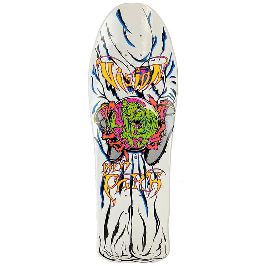 Vision Ken Park Crystal Ball Skateboard Deck - 9.75″ White