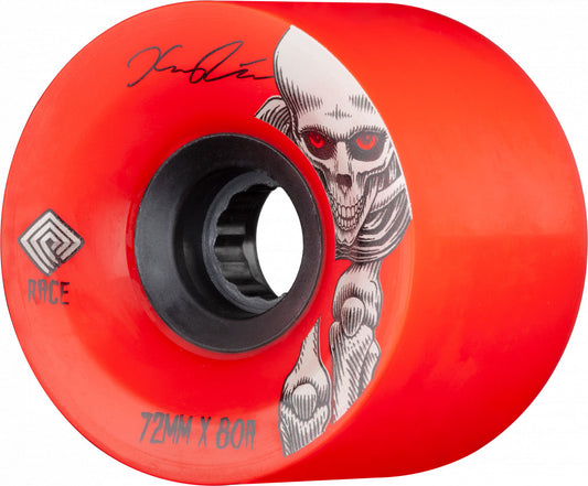 Powell Peralta Wheels Kevin Reimer Downhill 72mm 80a - Red (Set of 4)