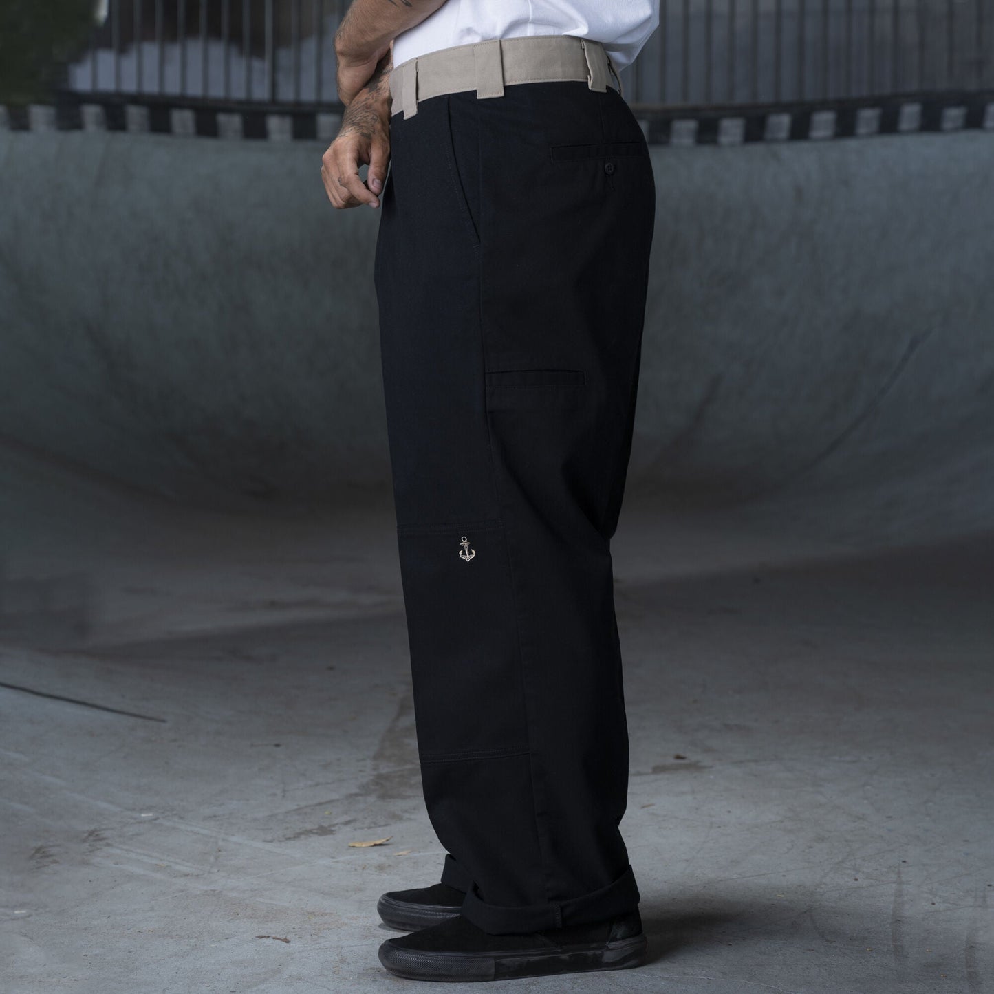 Dickies Ronnie Sandoval Double Knee Pants - Black/Desert Sand Color Block
