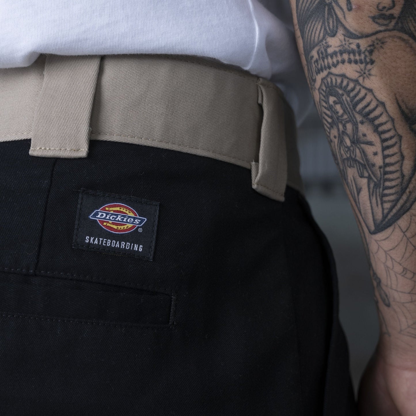 Dickies Ronnie Sandoval Double Knee Pants - Black/Desert Sand Color Block