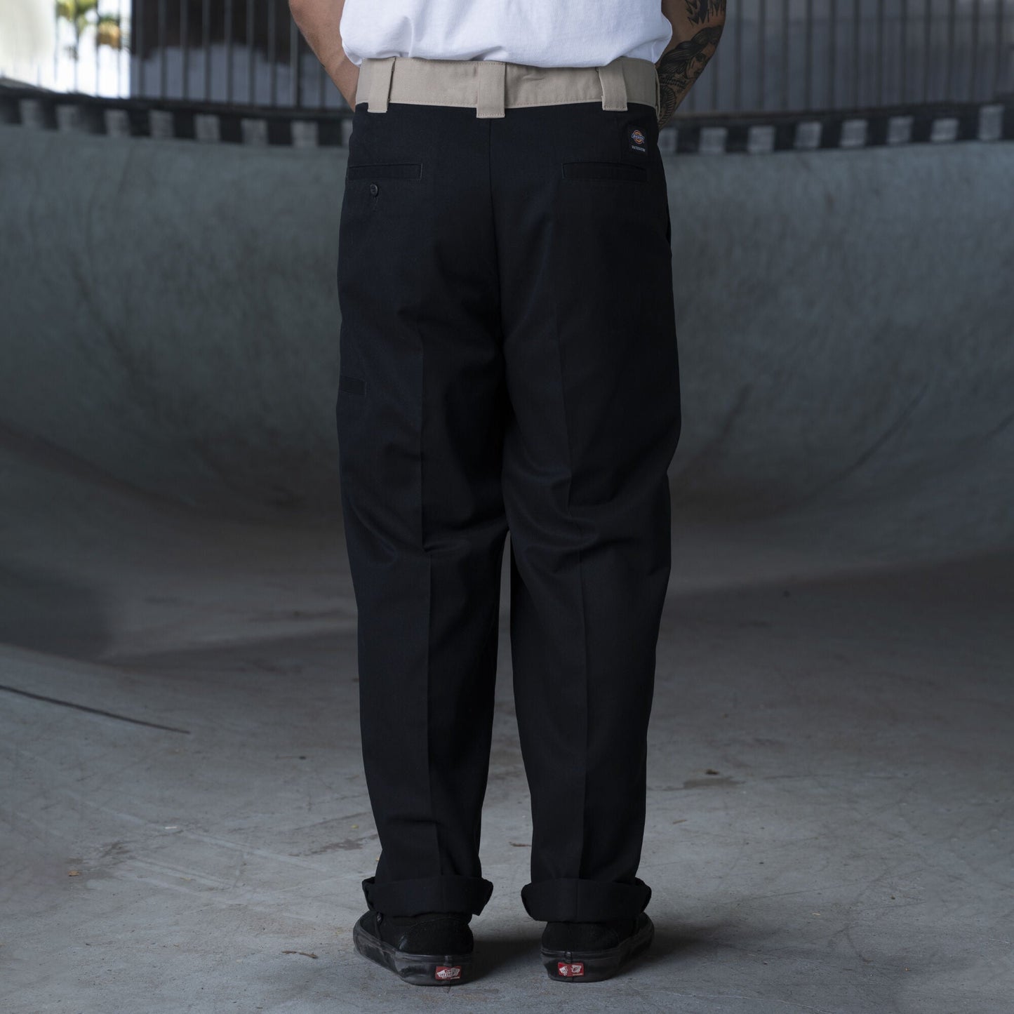 Dickies Ronnie Sandoval Double Knee Pants - Black/Desert Sand Color Block