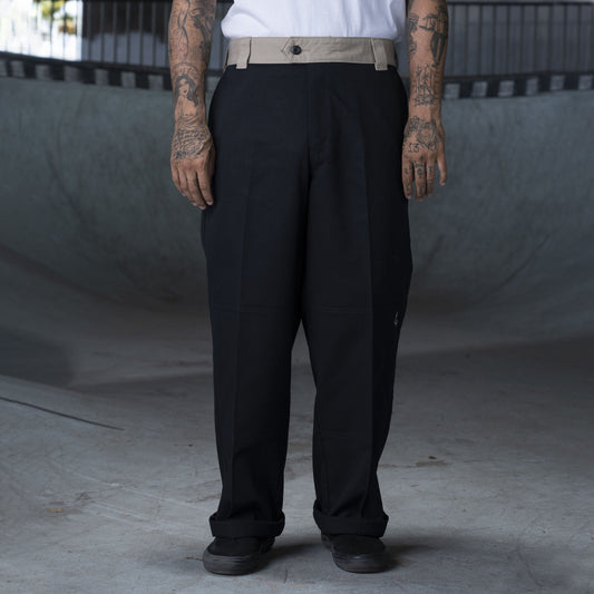 Dickies Ronnie Sandoval Double Knee Pants - Black/Desert Sand Color Block