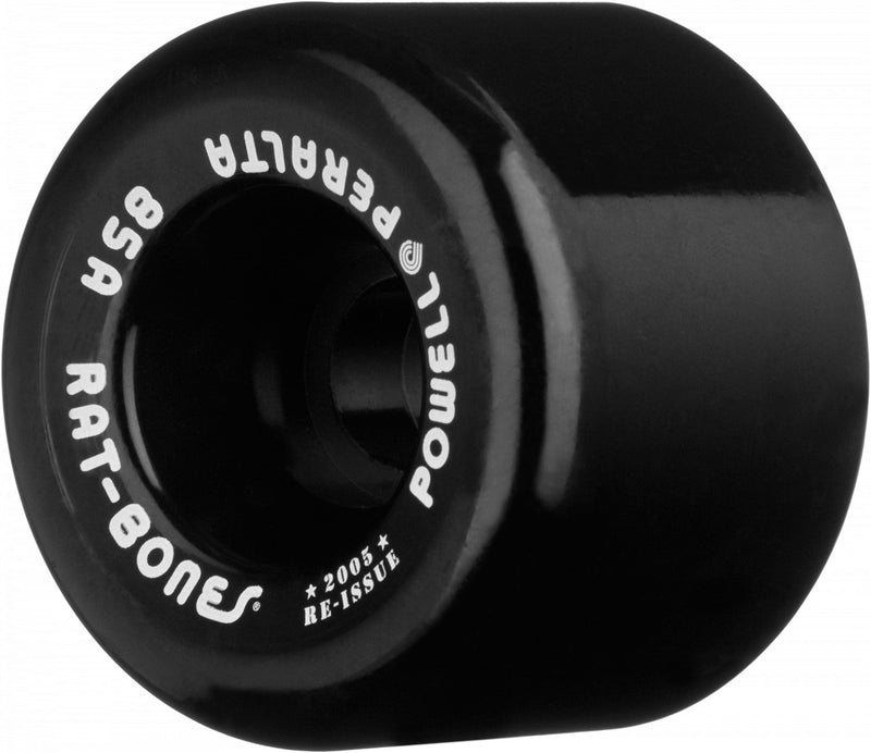 Powell Peralta Wheels Rat Bones 60mm 85a - Black (Set of 4) - X747X