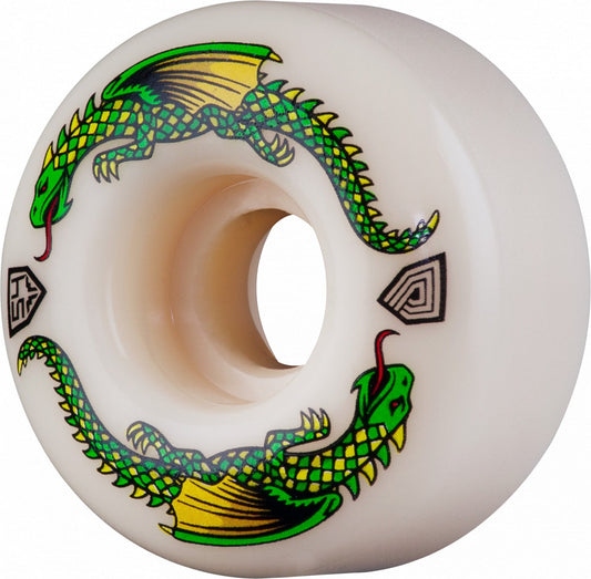 Powell Peralta Dragon Formula Wheels 54x34mm 93A - Green Dragon (Set of 4)