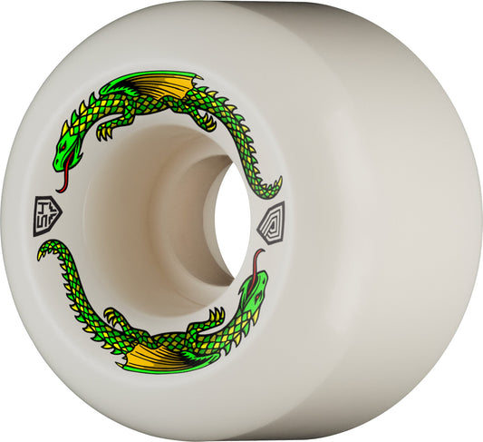 Powell Peralta Dragon Formula Wheels 54x39mm 93A - Off White (Set of 4)