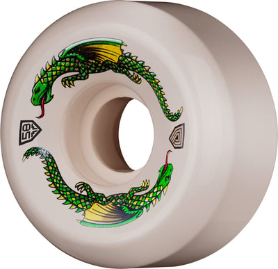 Powell Peralta Dragon Formula Rat Bones II Wheels 58x33mm 93A - Off White (Set of 4) - X747X