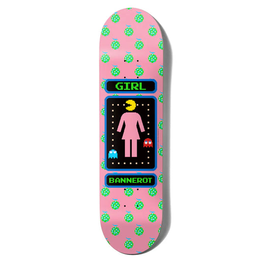 Girl Bannerot Pac-Man Skateboard Deck - 8.5″