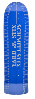 Schmitt Stix Yard Stick 9.625" x 36" Skateboard Deck - X747X