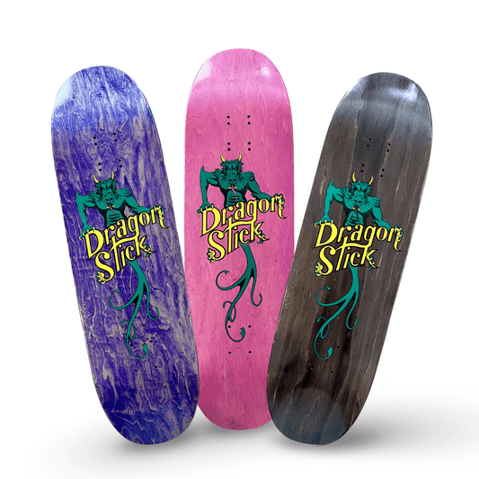 Dragon Stick STREET EGG Deck 9”x32.75” HAND - PAINTED (1 of 5) - X747X