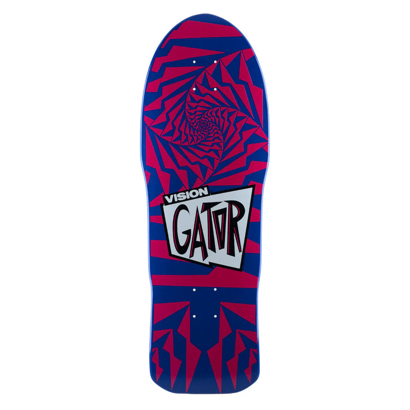Vision Gator II Skateboard Deck - 10.25″ Blue/Pink - X747X