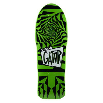 Vision Gator II Skateboard Deck - 10.25″ Green/Black - X747X
