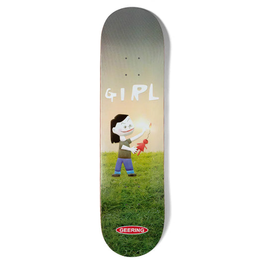 Girl Geering One Off Firework Deck - 8.25″