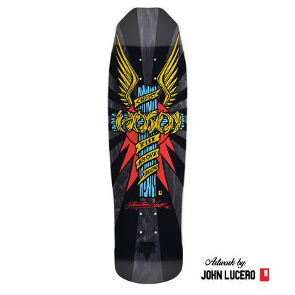 Hosoi Wings 9" Skateboard Deck Art by John Lucero