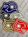 Black Panthers VINTAGE Sticker 6” - X747X