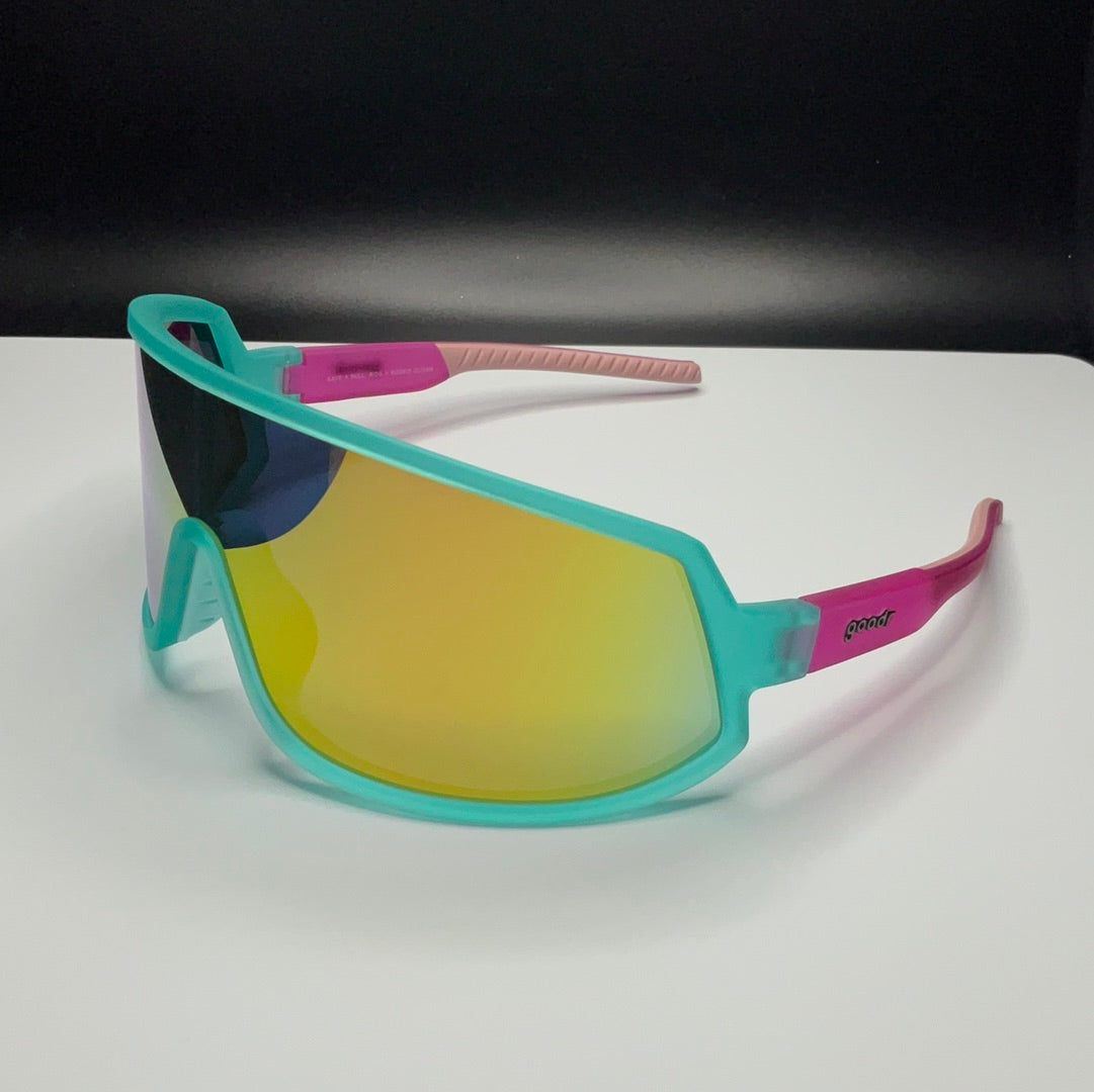 “Save A Bull, Ride A Rodeo Clown” Wrap Gs Polarized Sunglasses - X747X