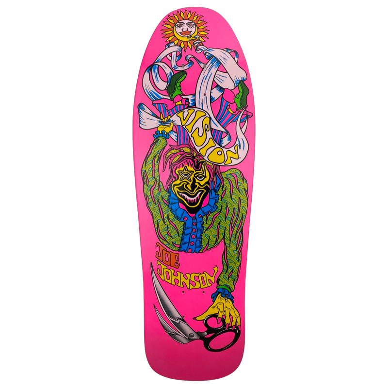 Vision Joe Johnson Scissors 9.5" Skateboard Deck - X747X