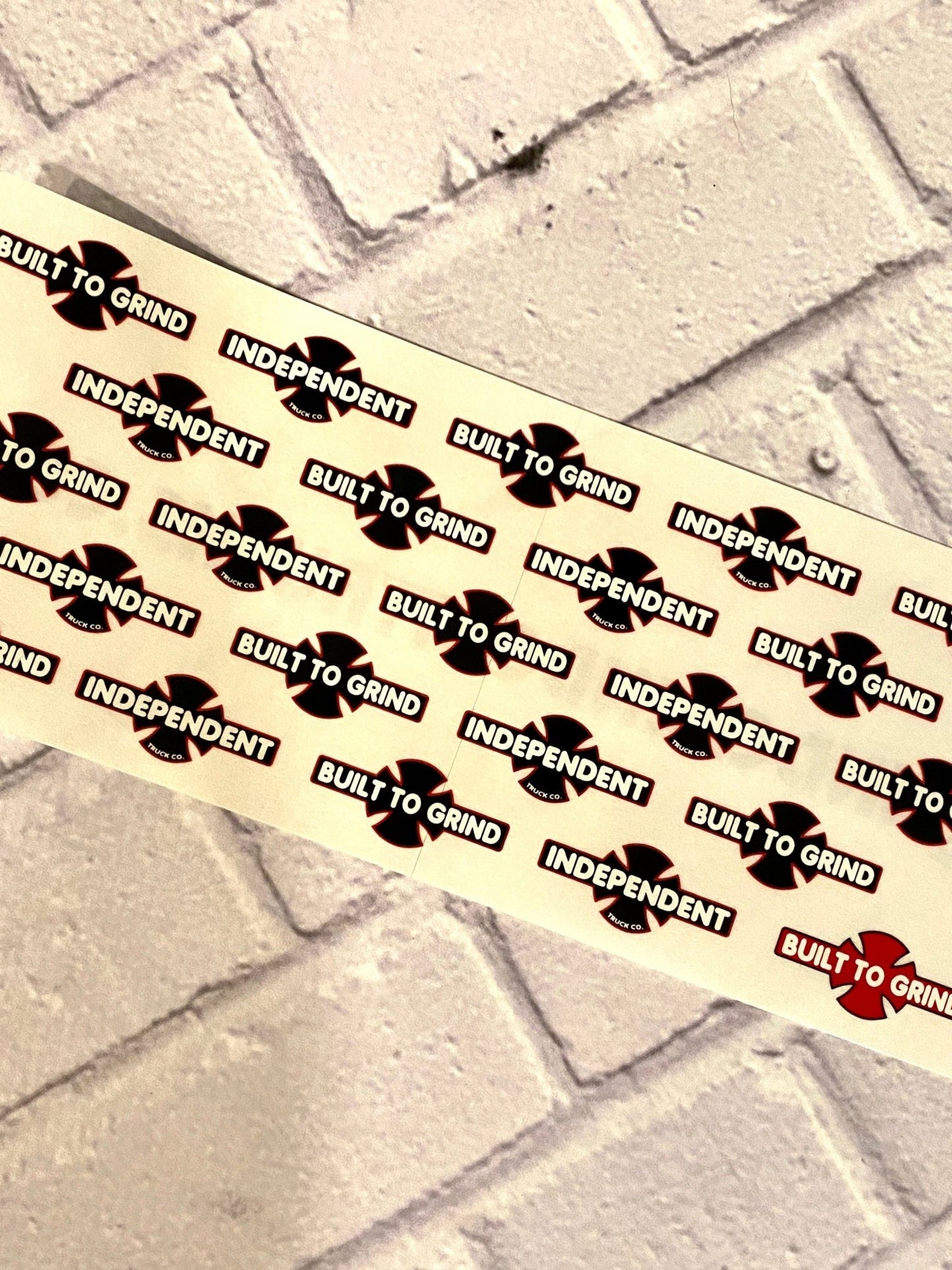 Independent Sheet VINTAGE Sticker 8.5” - X747X