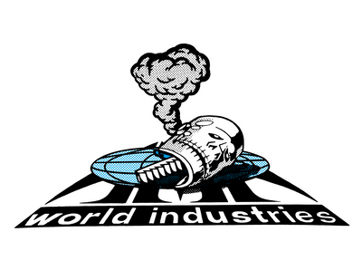 World Industries "Rock'em" Sticker