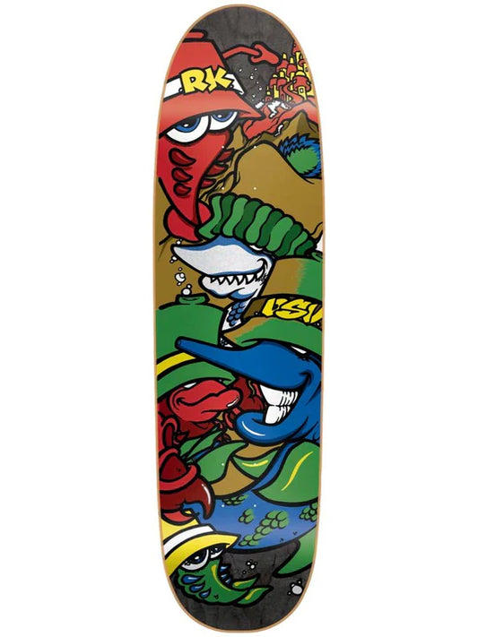 New Deal Knigge DSV SP Skateboard Deck - 8.6″ Black