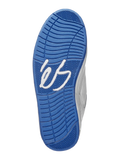 éS The Creager White / Blue Skateboard Shoes - X747X
