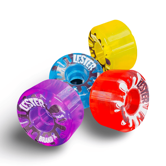 Lester Kasai HARD TRANSLUCENT Wheels 56mm/100a - X747X