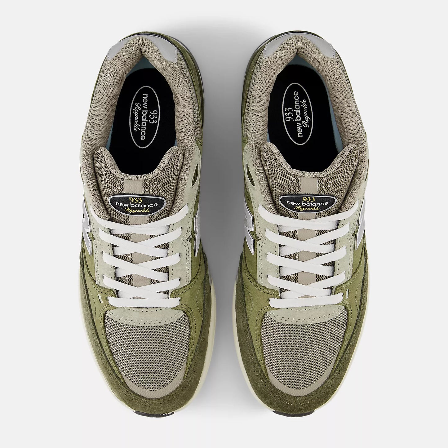 New Balance Shoes Numeric Andrew Reynolds 933 - Olivine/Dark Olivine