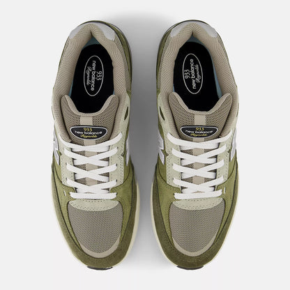 New Balance Shoes Numeric Andrew Reynolds 933 - Olivine/Dark Olivine