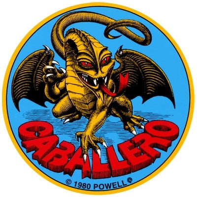 Powell Peralta Steve Caballero Dragon Sticker - X747X