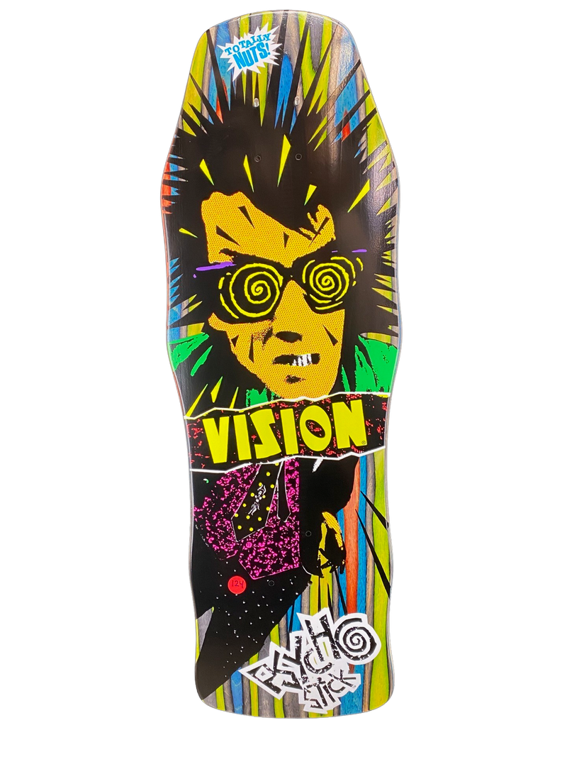 Vision Original Psycho Stick LTD Swirl 10" Skateboard Deck - X747X