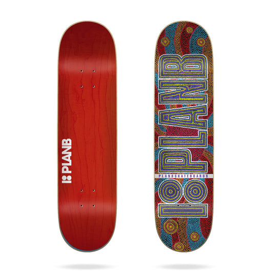 Plan B Aboriginal Skateboard Deck - 8.25″