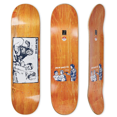 Polar Paul Grund Cold Streak Deck - 8.25" Orange - X747X