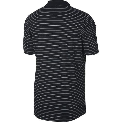 Nike SB Dri-Fit Polo Shirt - Black/White Stripe
