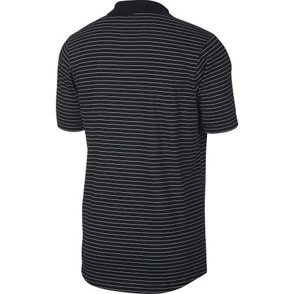 Nike SB Dri-Fit Polo Shirt - Black/White Stripe