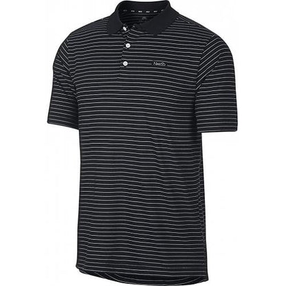 Nike SB Dri-Fit Polo Shirt - Black/White Stripe