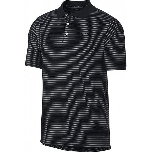 Nike SB Dri-Fit Polo Shirt - Black/White Stripe