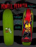Powell Peralta Mike Fraizer Yellow Man 9.5" Green Stain Complete Skateboard - X747X