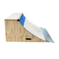 Blue Tile Quarterpipe by Brad McClain - X747X