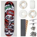 The Dark Slide x Skullduggery "Everything's Fine" 8" Complete Skateboard - X747X